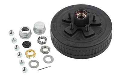 Dexter® Complete Hub-Drum Assembly, Retail Boxed, #84 Spindle, E-Z